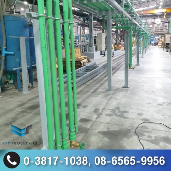 งานเปลี่ยนท่อ Cooling โรงงาน งานเปลี่ยนท่อ Cooling โรงงาน