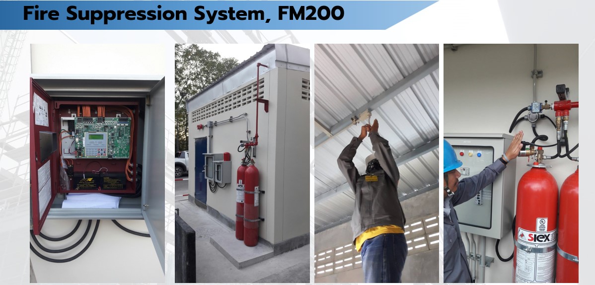 Fire Suppersstion System FM200